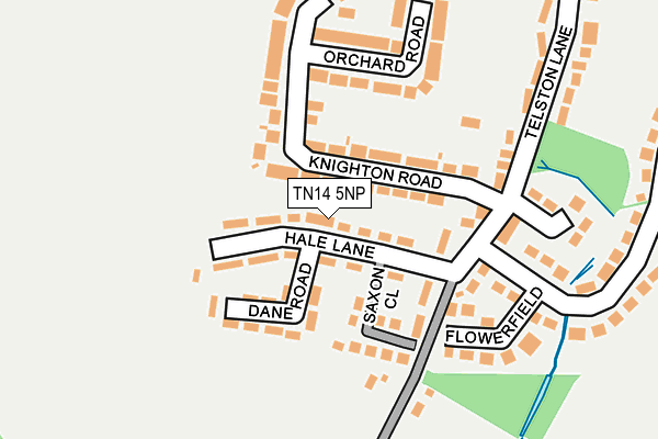 TN14 5NP map - OS OpenMap – Local (Ordnance Survey)