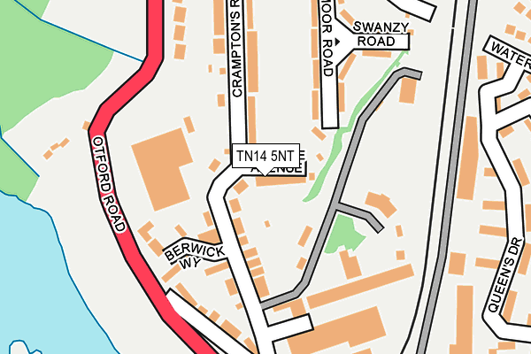 TN14 5NT map - OS OpenMap – Local (Ordnance Survey)