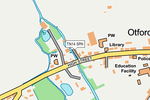 TN14 5PH map - OS OpenMap – Local (Ordnance Survey)