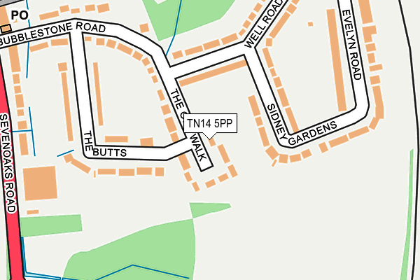 Map of PROSIGHT CONSULTING LIMITED at local scale