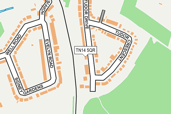 Map of ALASTAIR JAMES LIMITED at local scale