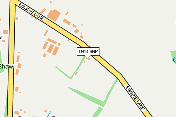 TN14 6NP map - OS OpenMap – Local (Ordnance Survey)