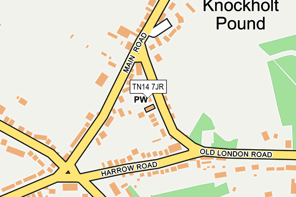 Map of ATTO WORKSHOP & PRODUCTION LIMITED at local scale