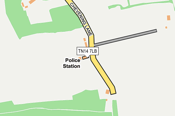 Map of SALVATORE SERVICES LTD at local scale