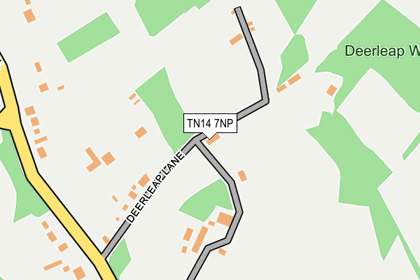 TN14 7NP map - OS OpenMap – Local (Ordnance Survey)