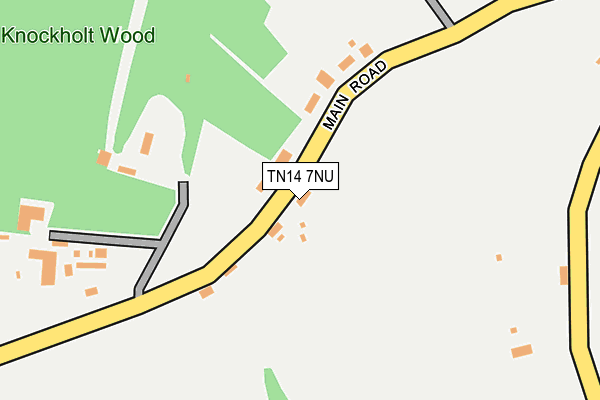 TN14 7NU map - OS OpenMap – Local (Ordnance Survey)