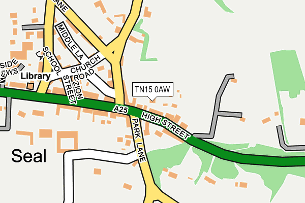 Map of ELISS CONSTRUCTION LTD at local scale