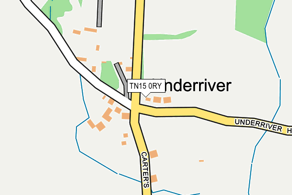 TN15 0RY map - OS OpenMap – Local (Ordnance Survey)