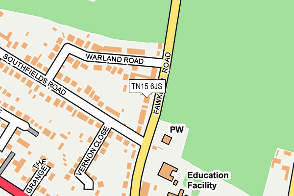 Map of SILVERLINING PRINTING LTD at local scale