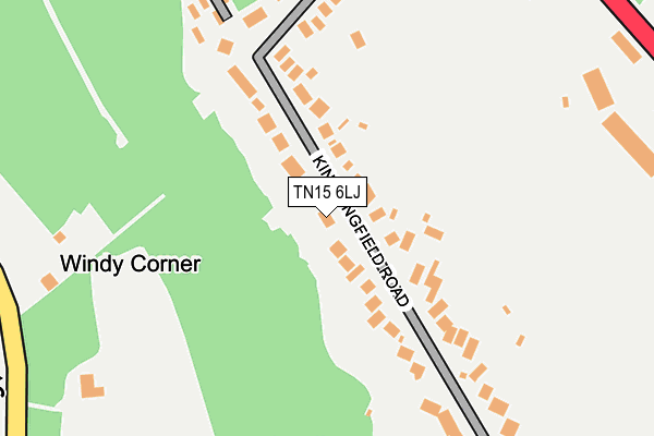 Map of COMPROOM LIMITED at local scale