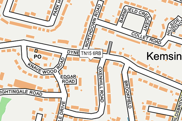 Map of ACCLAIM BUILDING SERVICES (KENT) LIMITED at local scale