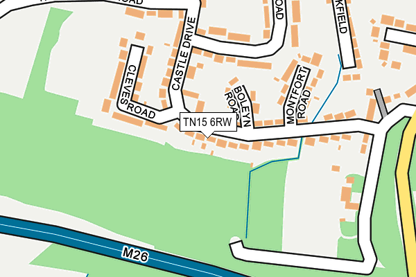 Map of V.S. HOMES LTD at local scale