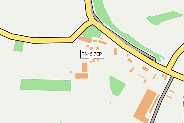 TN15 7EP map - OS OpenMap – Local (Ordnance Survey)