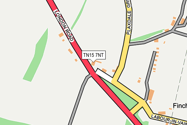 TN15 7NT map - OS OpenMap – Local (Ordnance Survey)