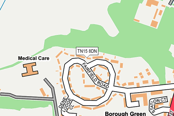 Map of KRRK LTD at local scale