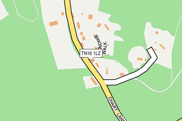 TN16 1LZ map - OS OpenMap – Local (Ordnance Survey)