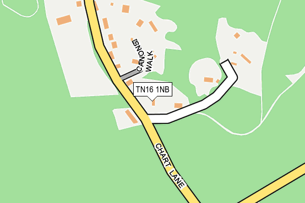 TN16 1NB map - OS OpenMap – Local (Ordnance Survey)