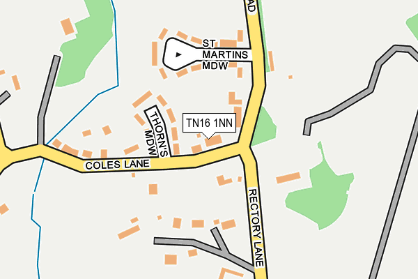 TN16 1NN map - OS OpenMap – Local (Ordnance Survey)