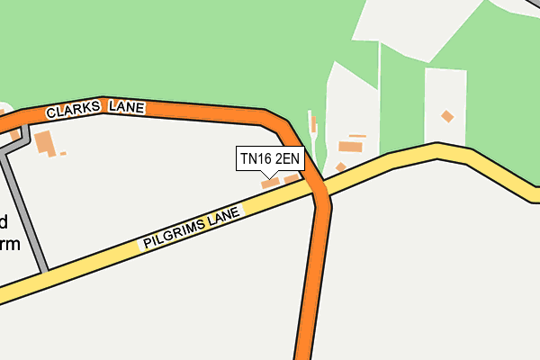 TN16 2EN map - OS OpenMap – Local (Ordnance Survey)