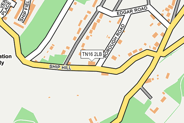 TN16 2LB map - OS OpenMap – Local (Ordnance Survey)