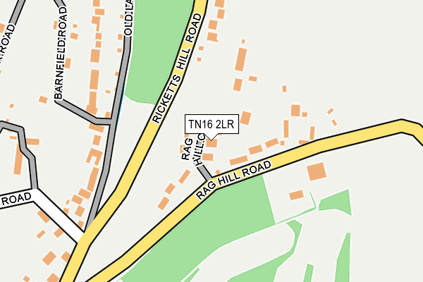 TN16 2LR map - OS OpenMap – Local (Ordnance Survey)