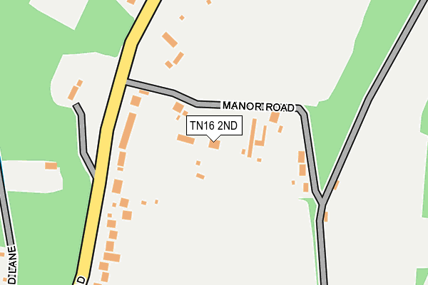 TN16 2ND map - OS OpenMap – Local (Ordnance Survey)