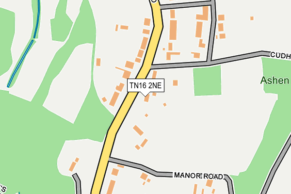 TN16 2NE map - OS OpenMap – Local (Ordnance Survey)