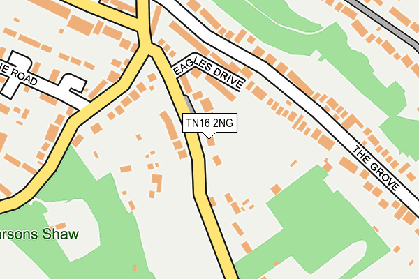 TN16 2NG map - OS OpenMap – Local (Ordnance Survey)