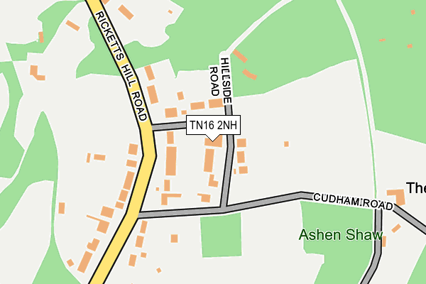 Map of DAUFREDON LIMITED at local scale