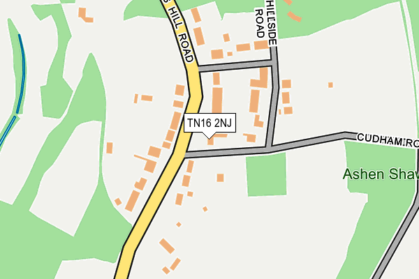 TN16 2NJ map - OS OpenMap – Local (Ordnance Survey)