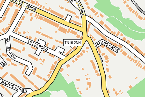TN16 2NN map - OS OpenMap – Local (Ordnance Survey)