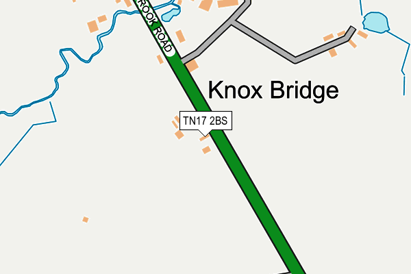TN17 2BS map - OS OpenMap – Local (Ordnance Survey)