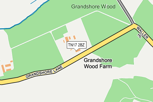 Map of WADD FARM LTD at local scale