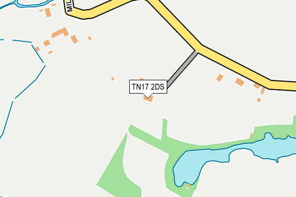 TN17 2DS map - OS OpenMap – Local (Ordnance Survey)