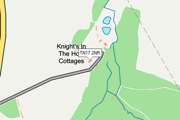 TN17 2NR map - OS OpenMap – Local (Ordnance Survey)