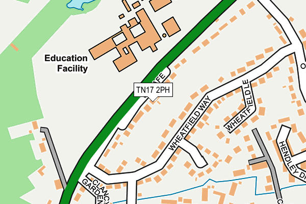 TN17 2PH map - OS OpenMap – Local (Ordnance Survey)