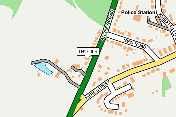TN17 3LR map - OS OpenMap – Local (Ordnance Survey)