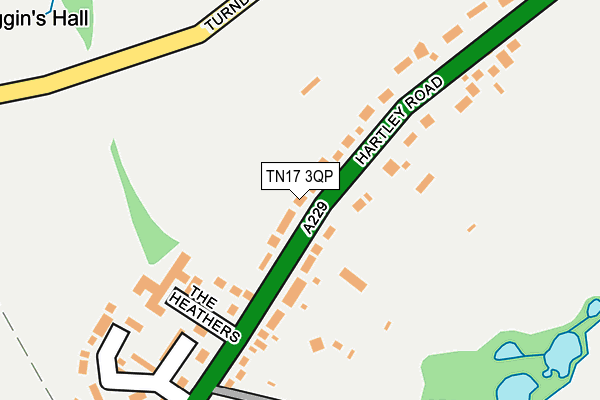 TN17 3QP map - OS OpenMap – Local (Ordnance Survey)