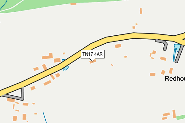 TN17 4AR map - OS OpenMap – Local (Ordnance Survey)