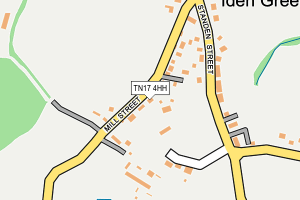 TN17 4HH map - OS OpenMap – Local (Ordnance Survey)