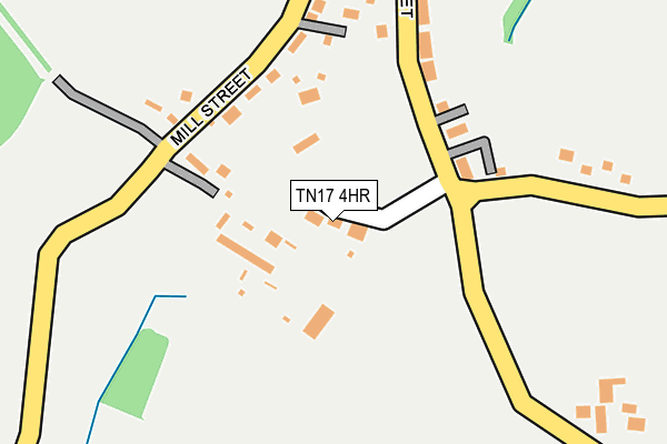 TN17 4HR map - OS OpenMap – Local (Ordnance Survey)