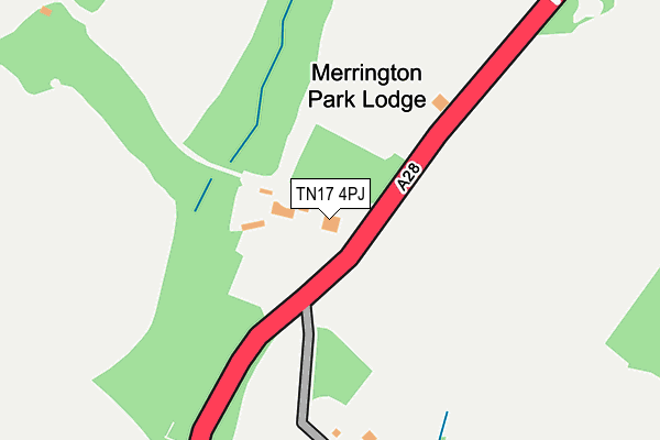 TN17 4PJ map - OS OpenMap – Local (Ordnance Survey)