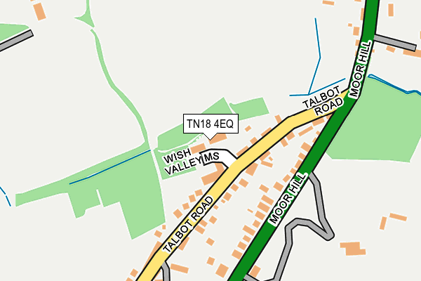 TN18 4EQ map - OS OpenMap – Local (Ordnance Survey)