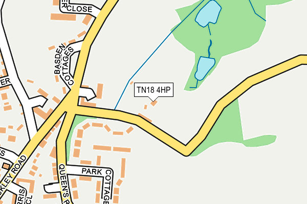 TN18 4HP map - OS OpenMap – Local (Ordnance Survey)
