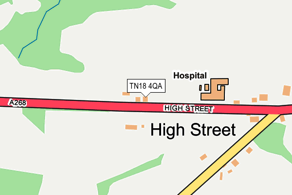 Map of HISCO SERVICES LIMITED at local scale