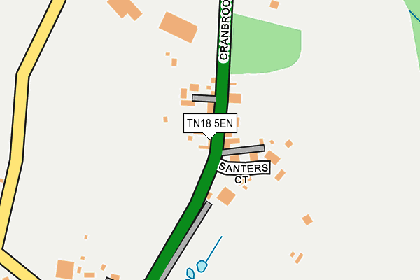 TN18 5EN map - OS OpenMap – Local (Ordnance Survey)