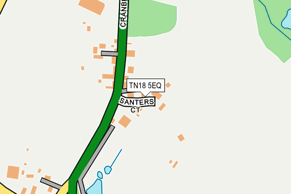 TN18 5EQ map - OS OpenMap – Local (Ordnance Survey)