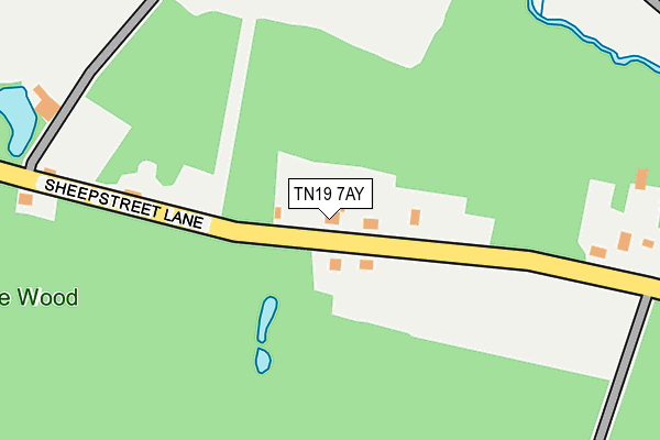 Map of KINGFISHER HOMES (SOUTH EAST) LIMITED at local scale