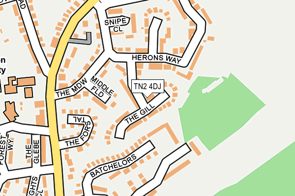 Map of ALAVA CONSULTING LTD at local scale