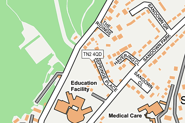 Map of 4 BOYNE PARK MANAGEMENT LIMITED at local scale